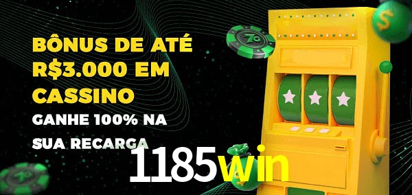 1185win melhor bônus de depósito